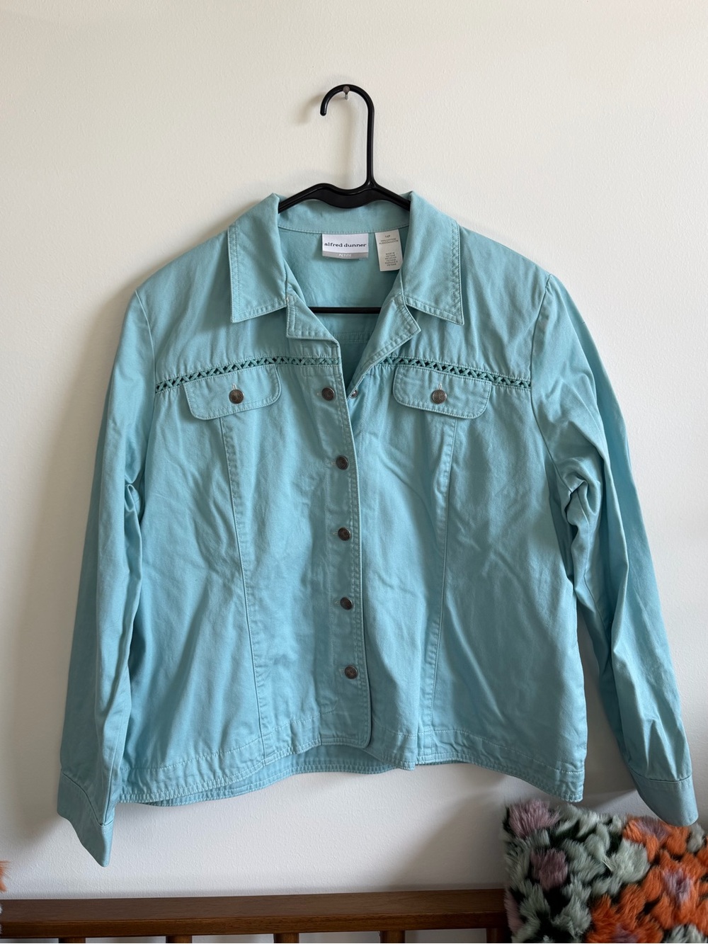 VINTAGE ALFRED DUNNER BUTTON JACKET
